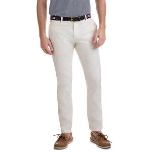 Vineyard Vines Slim Fit Breaker Chino Pants Khaki Men's Size 42x32